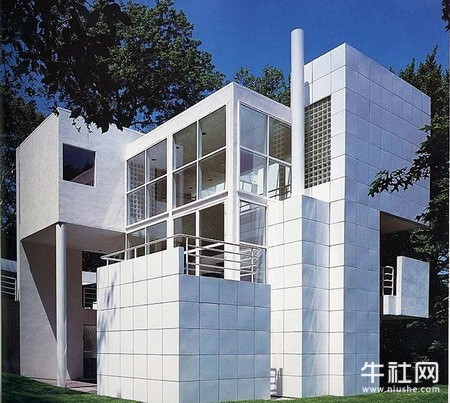 美国建筑师理查德·迈耶的白色派的经典设计之作